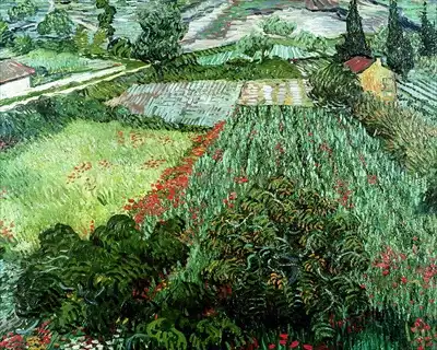 Gogh, Vincent van: Pole s květinami